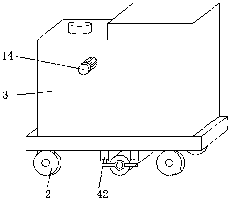 Asphalt laying device for municipal road