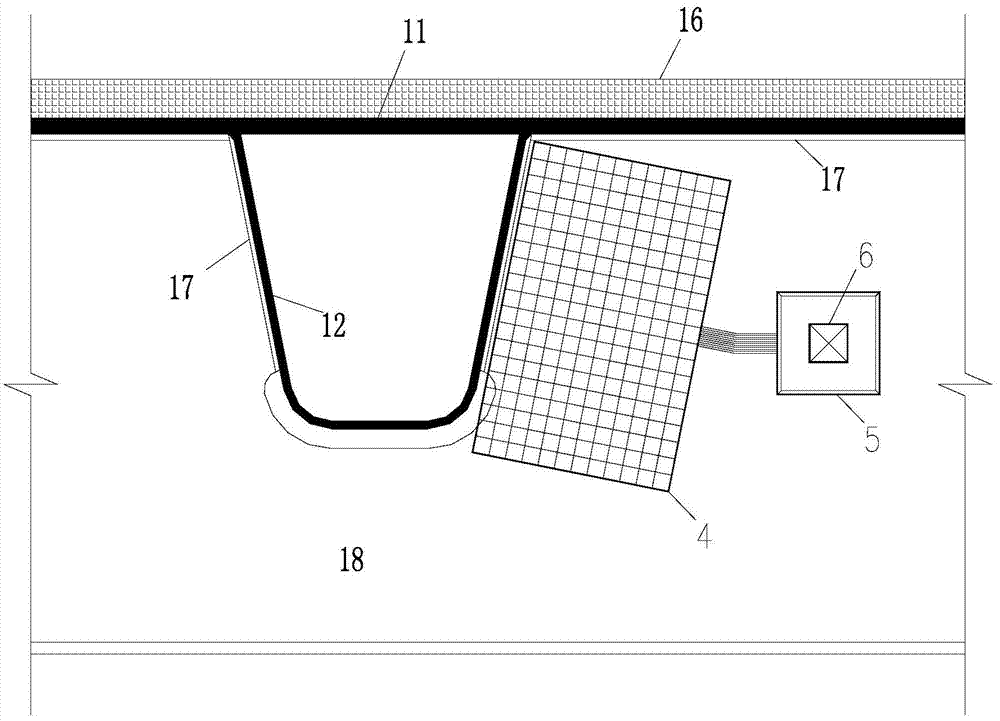 A remote monitoring system and method for fatigue cracks in orthotropic steel bridge decks