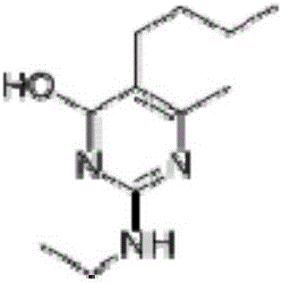 Bactericidal composition containing fluxapyroxad and ethirimol and application thereof