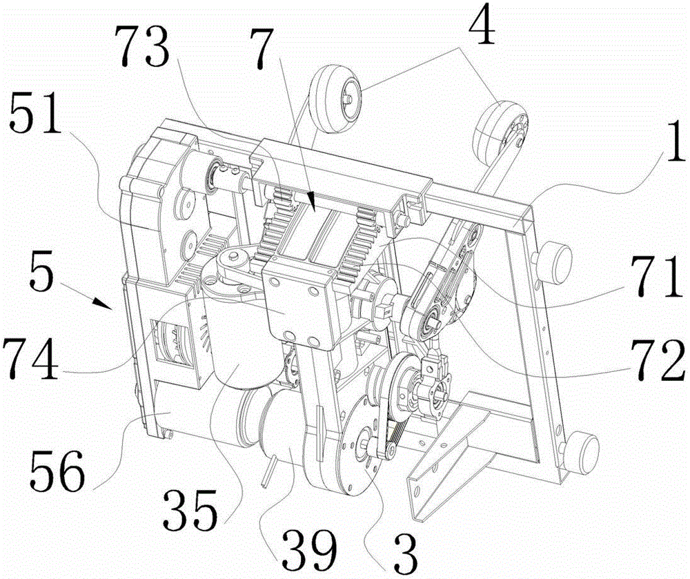 Magnetic 3D (Three-Dimensional) mechanism structure for massage chairs