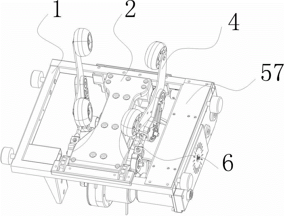 Magnetic 3D (Three-Dimensional) mechanism structure for massage chairs