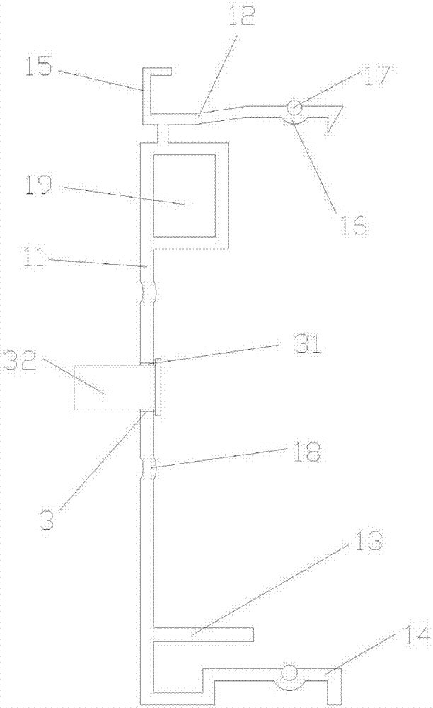 Long frame for solar assembly