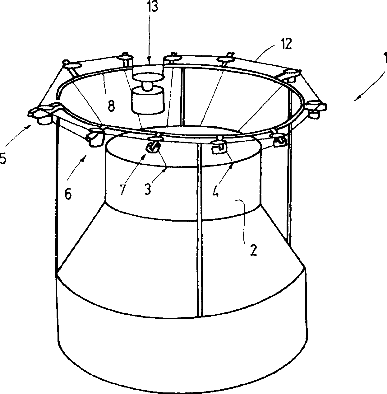 An active yarn guide with a movable yarn feeding ring