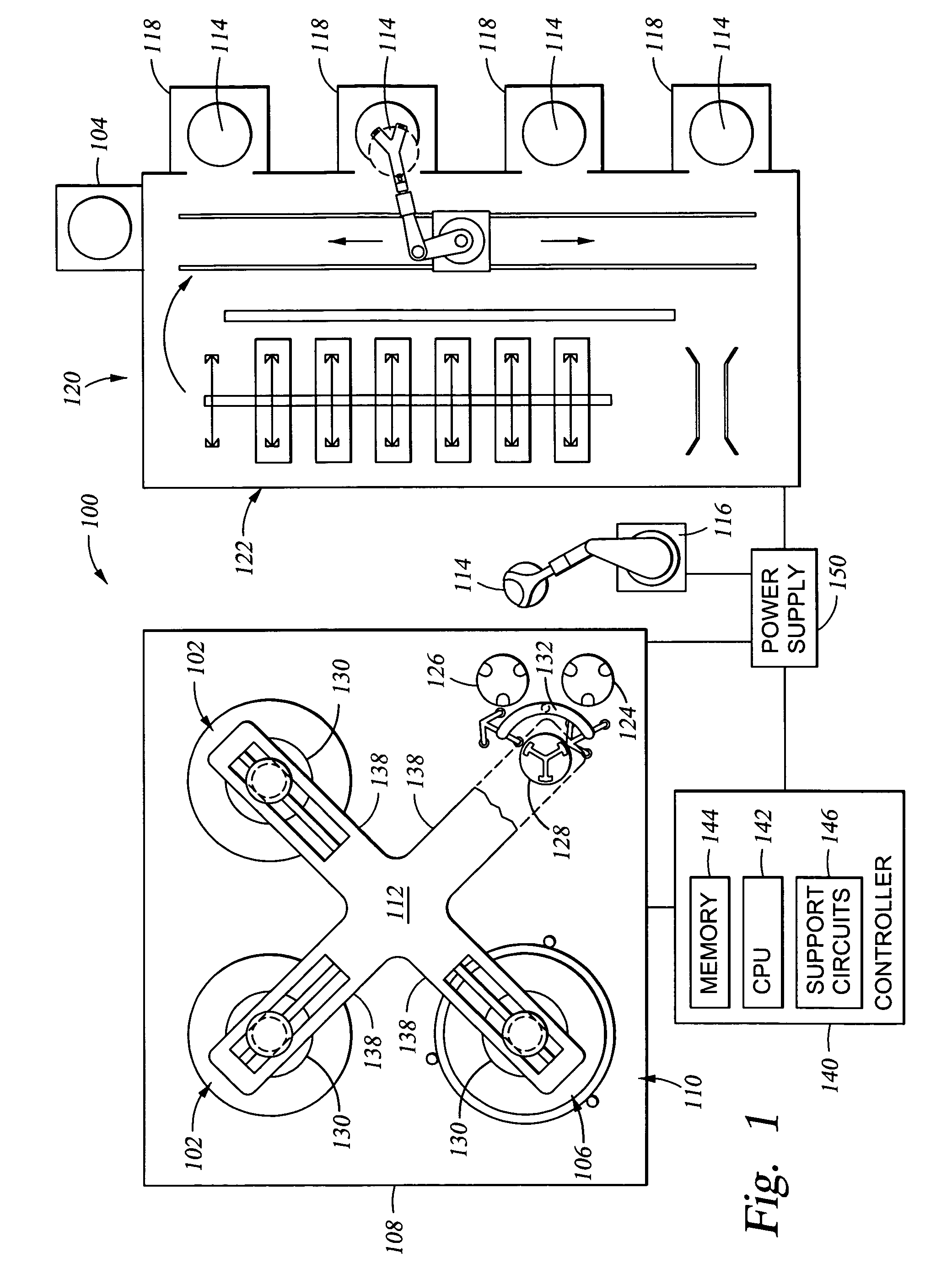 Conductive polishing article for electrochemical mechanical polishing