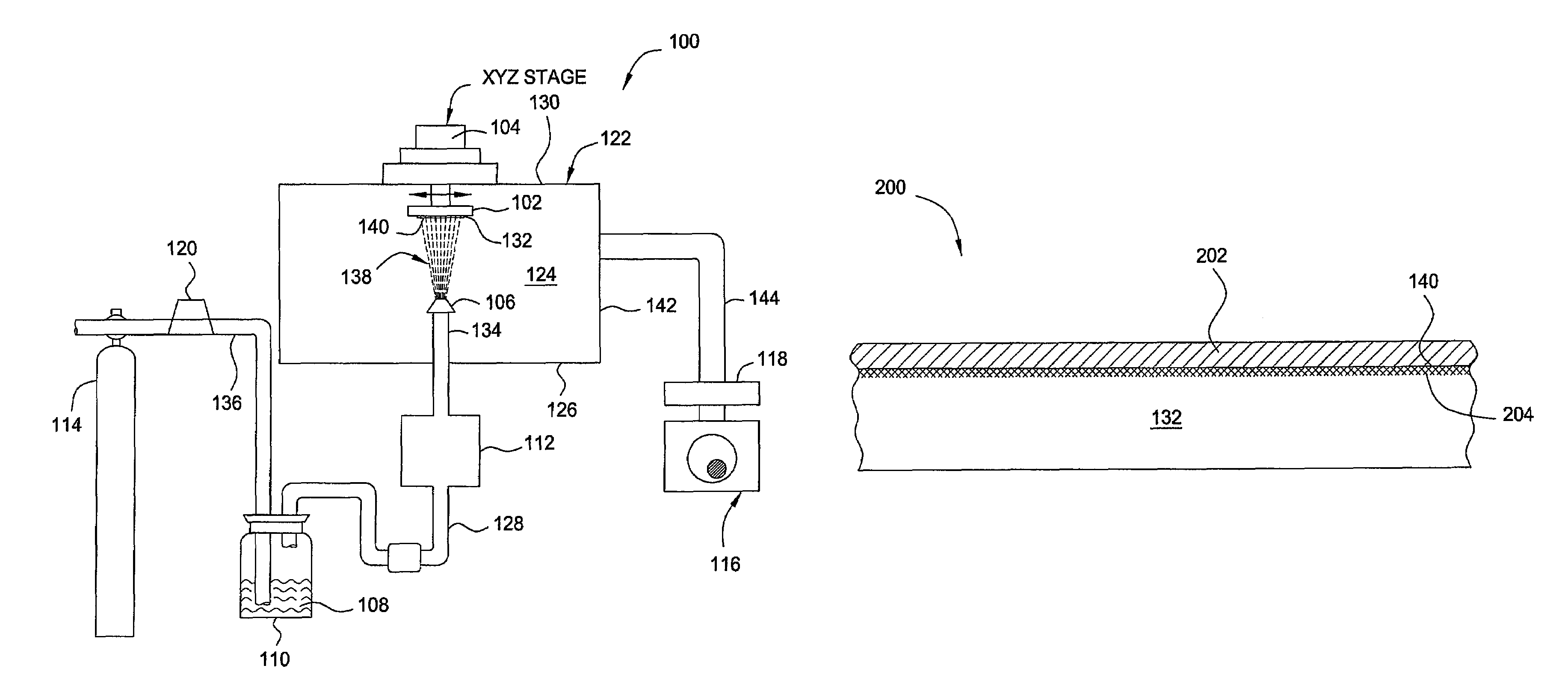 Low temperature aerosol deposition of a plasma resistive layer