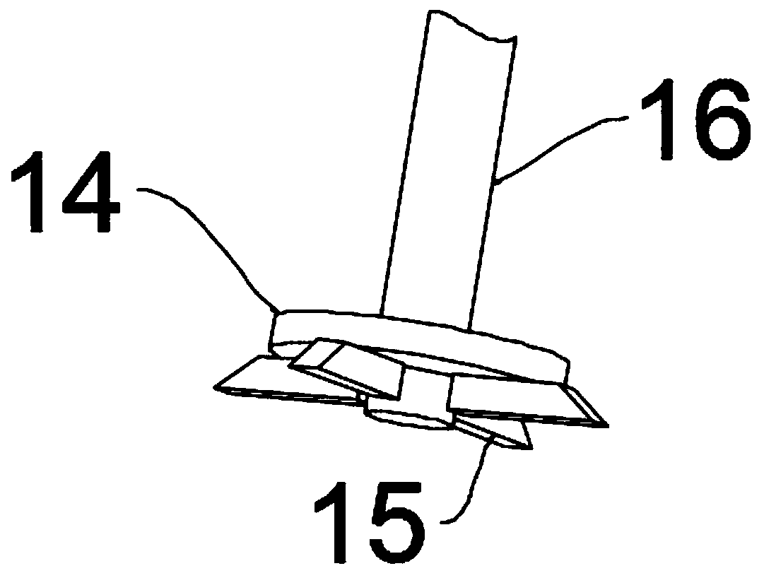 Convenient-to-use cable rack for cable laying