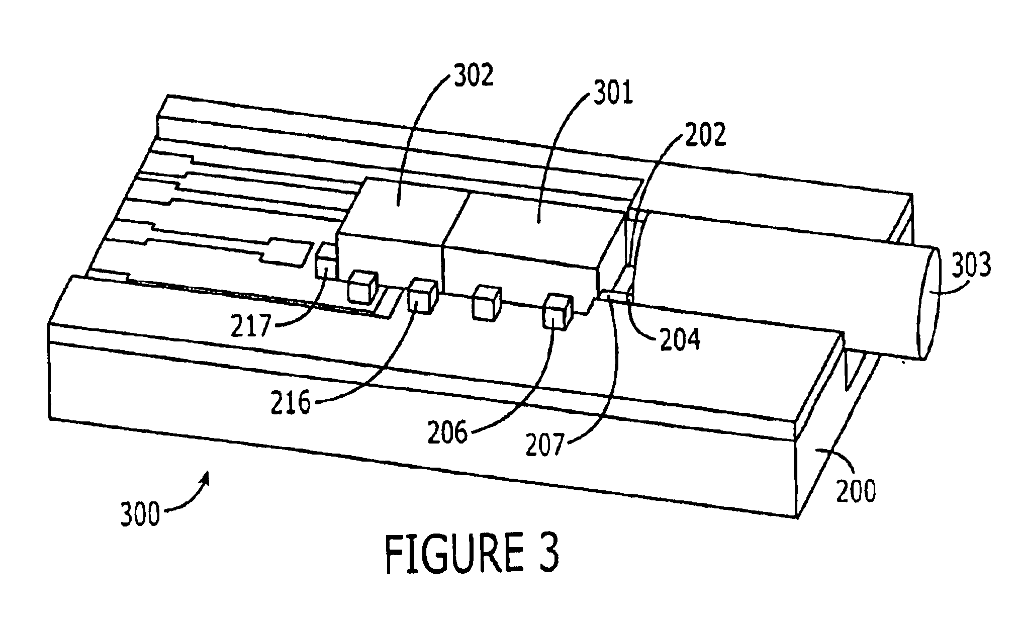 Optical substrate having alignment fiducials