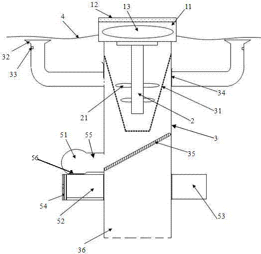 Small device for removing garbage in water