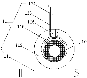 Anti-dropping electronic wire connecting device