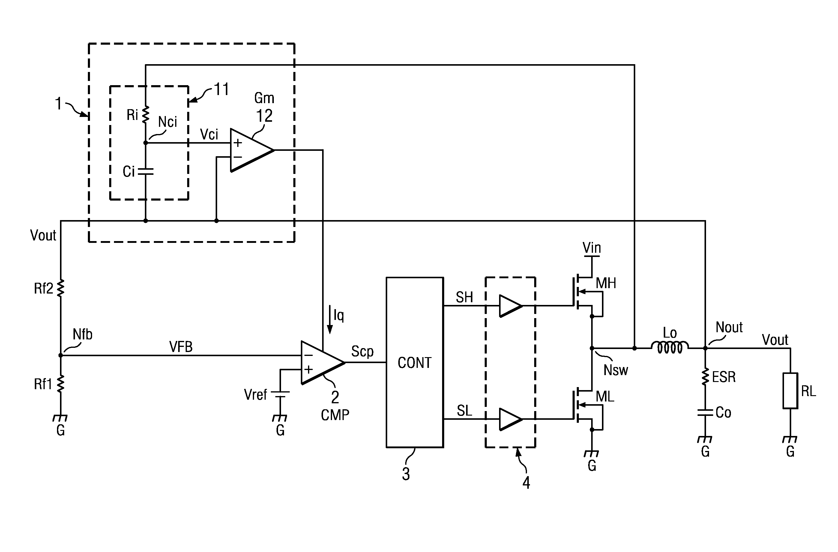 Switching power supply device