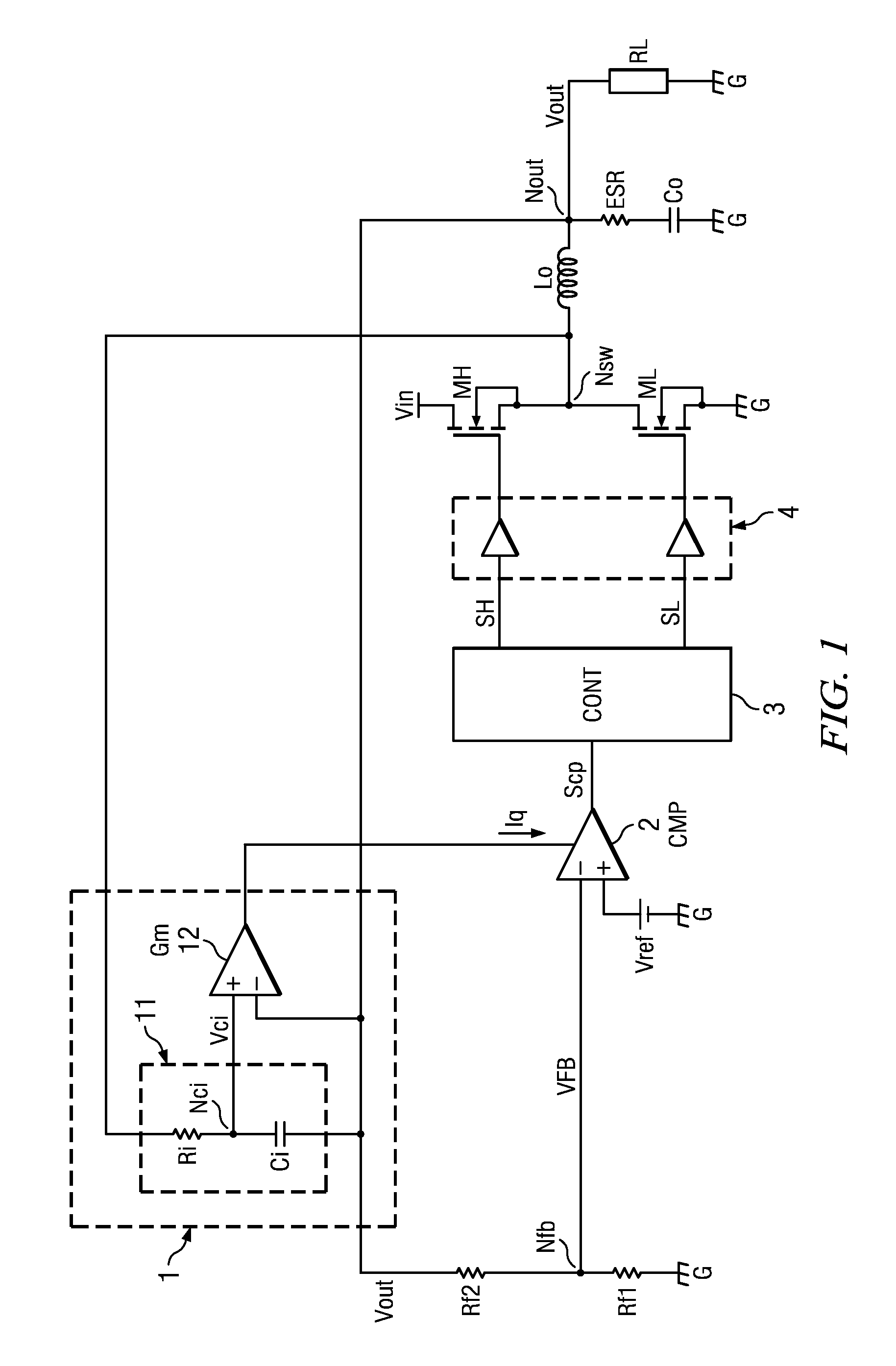 Switching power supply device