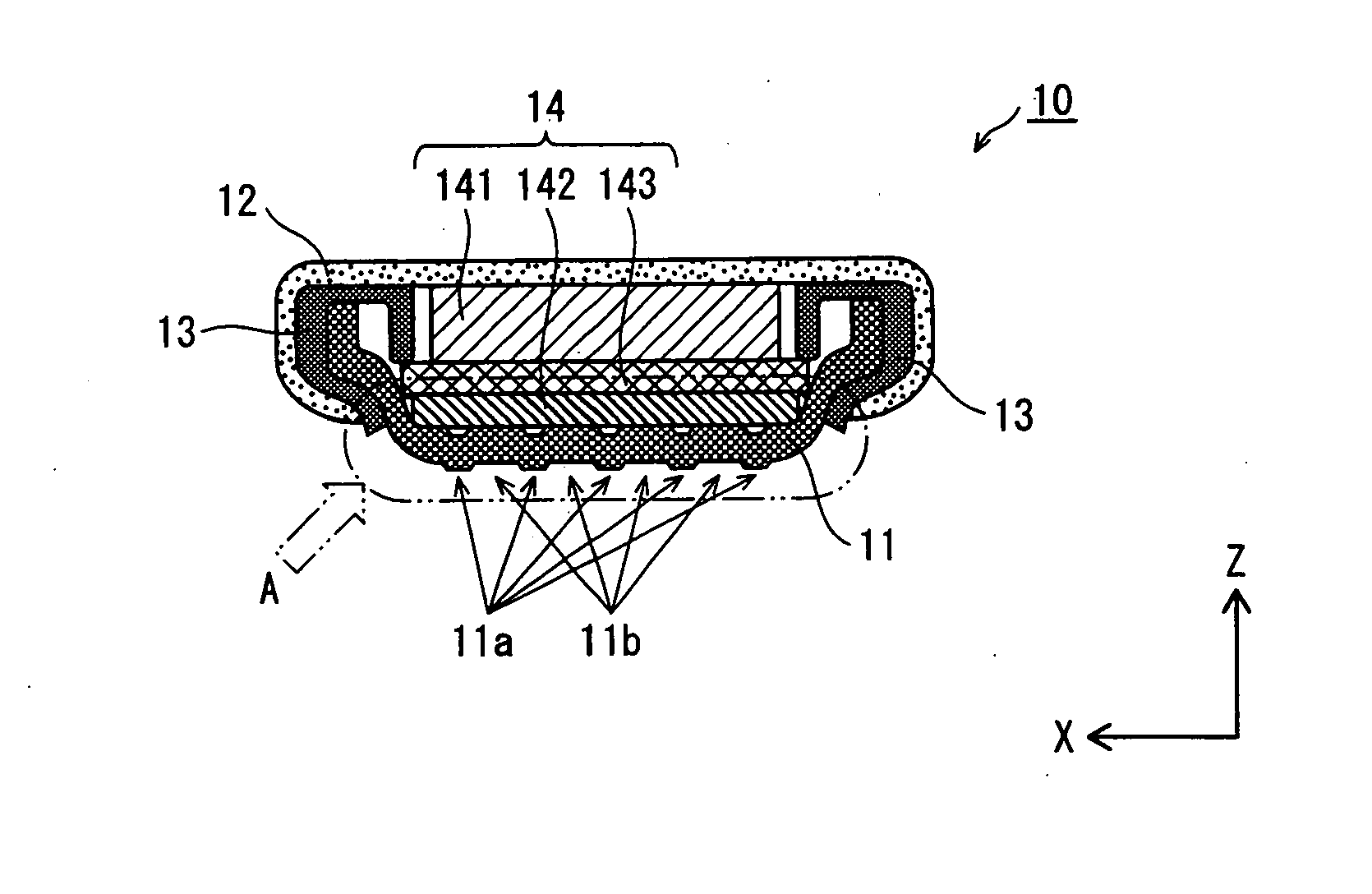 Lead plate-attached coin-type battery whose lead plate is attached to exclusively either an outer can or a cap