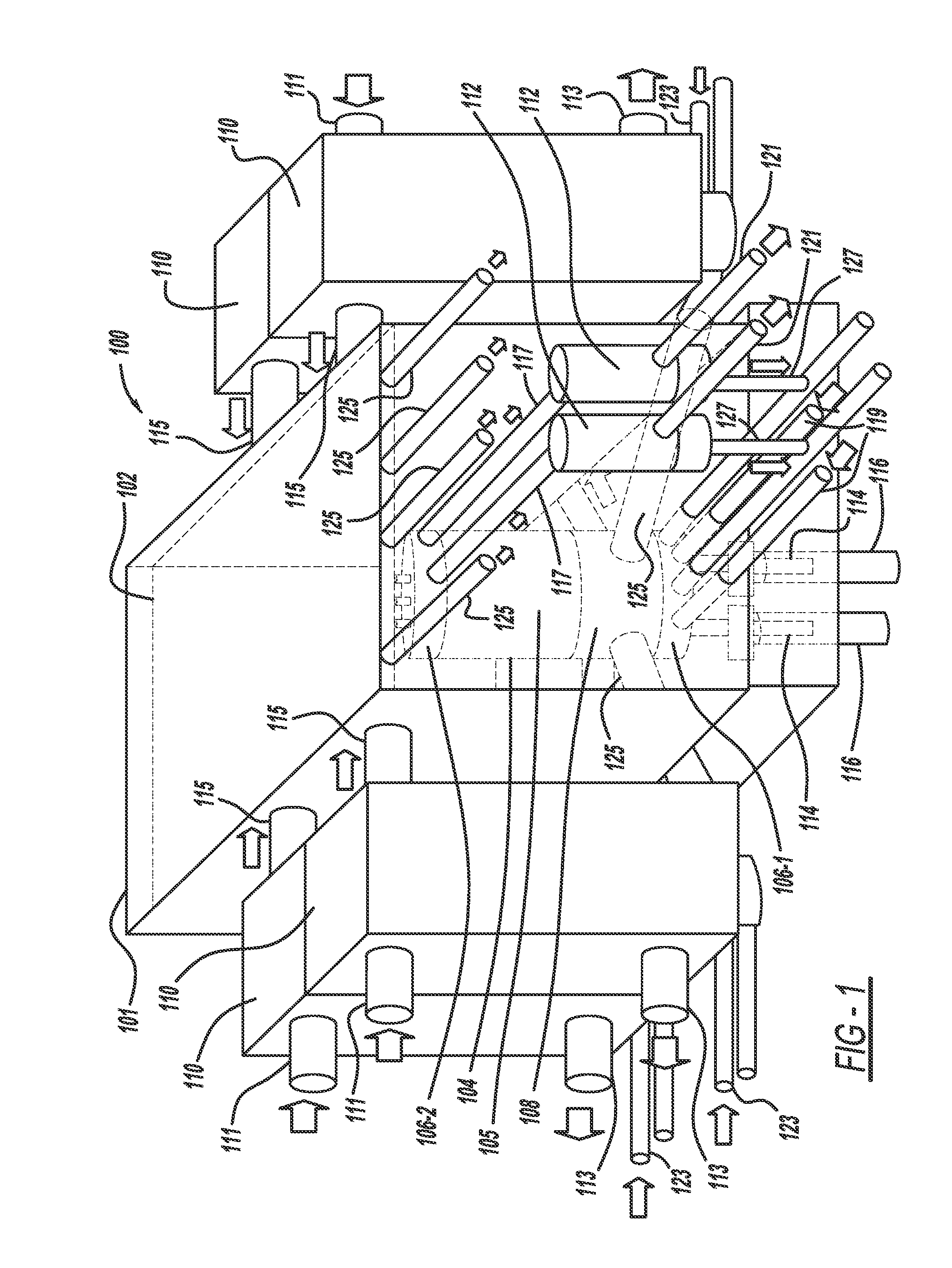 Two-fluid molten-salt reactor