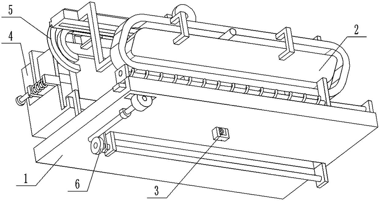 Building plate material surface smoothness detection device