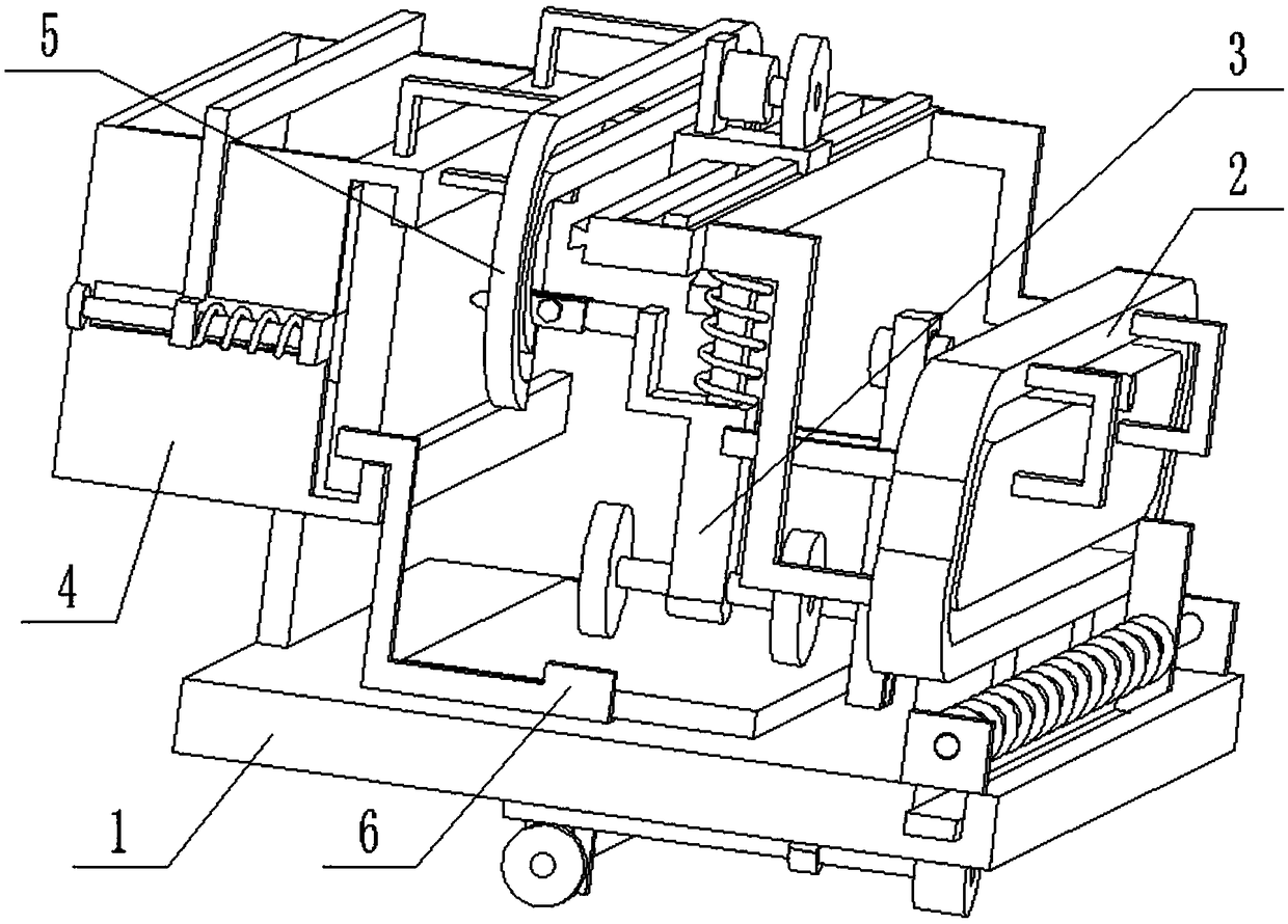 Building plate material surface smoothness detection device