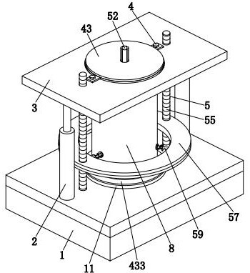 Device for detecting roundness of formed bamboo winding pipe gallery