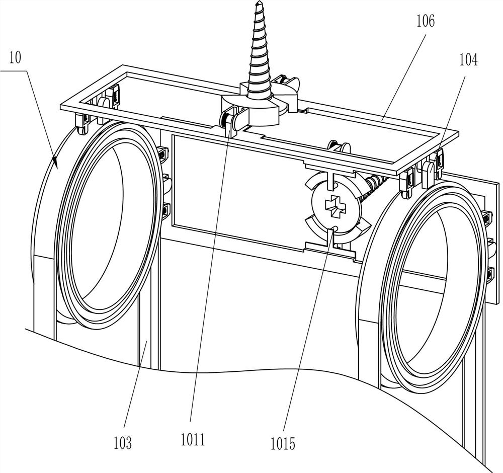 An automatic keel installation equipment for ceiling decoration