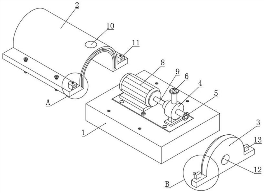 Water pump with noise reduction function and noise reduction method thereof