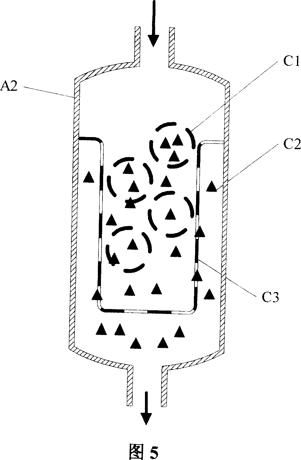 Micro capsule no-aids free water washing dyeing process and device