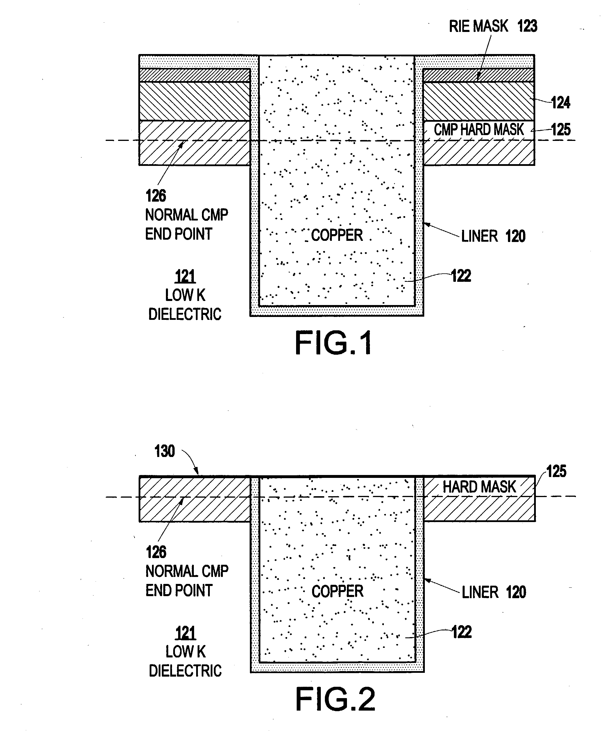 Copper recess process with application to selective capping and electroless plating