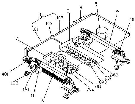 Floor cleaning robot capable of climbing stairs