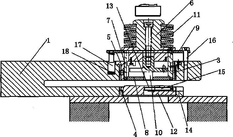 High-precision stamping mould