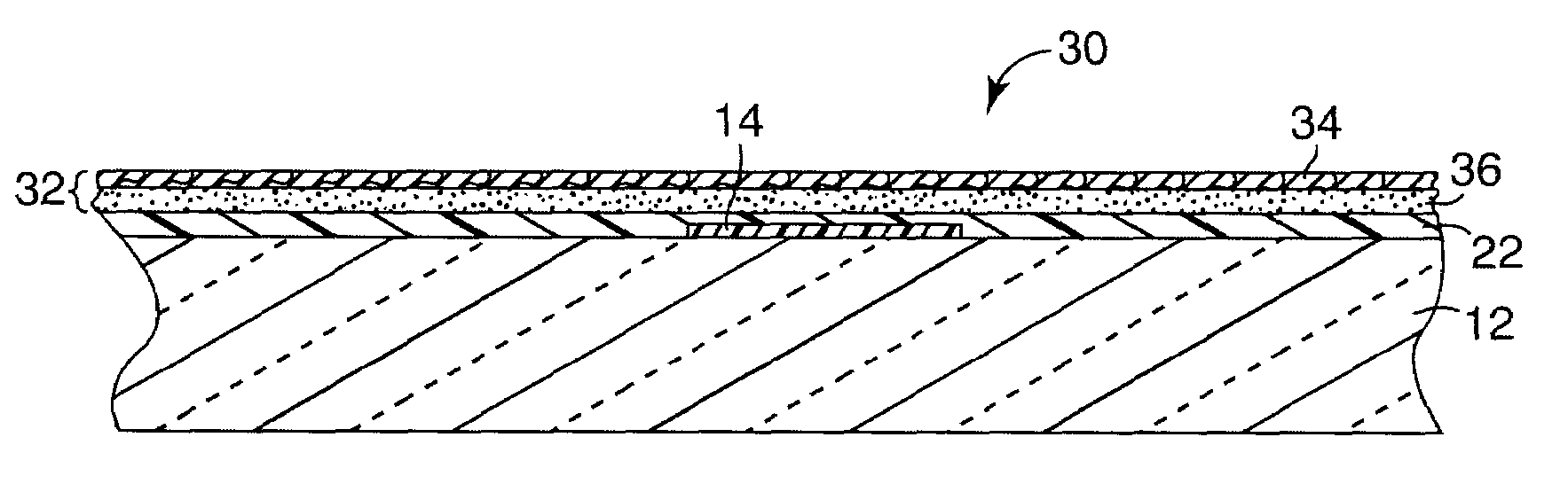 Patterned coating method employing polymeric coatings