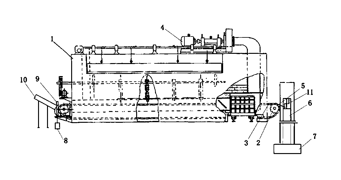 Full-automatic aluminum rod heating furnace