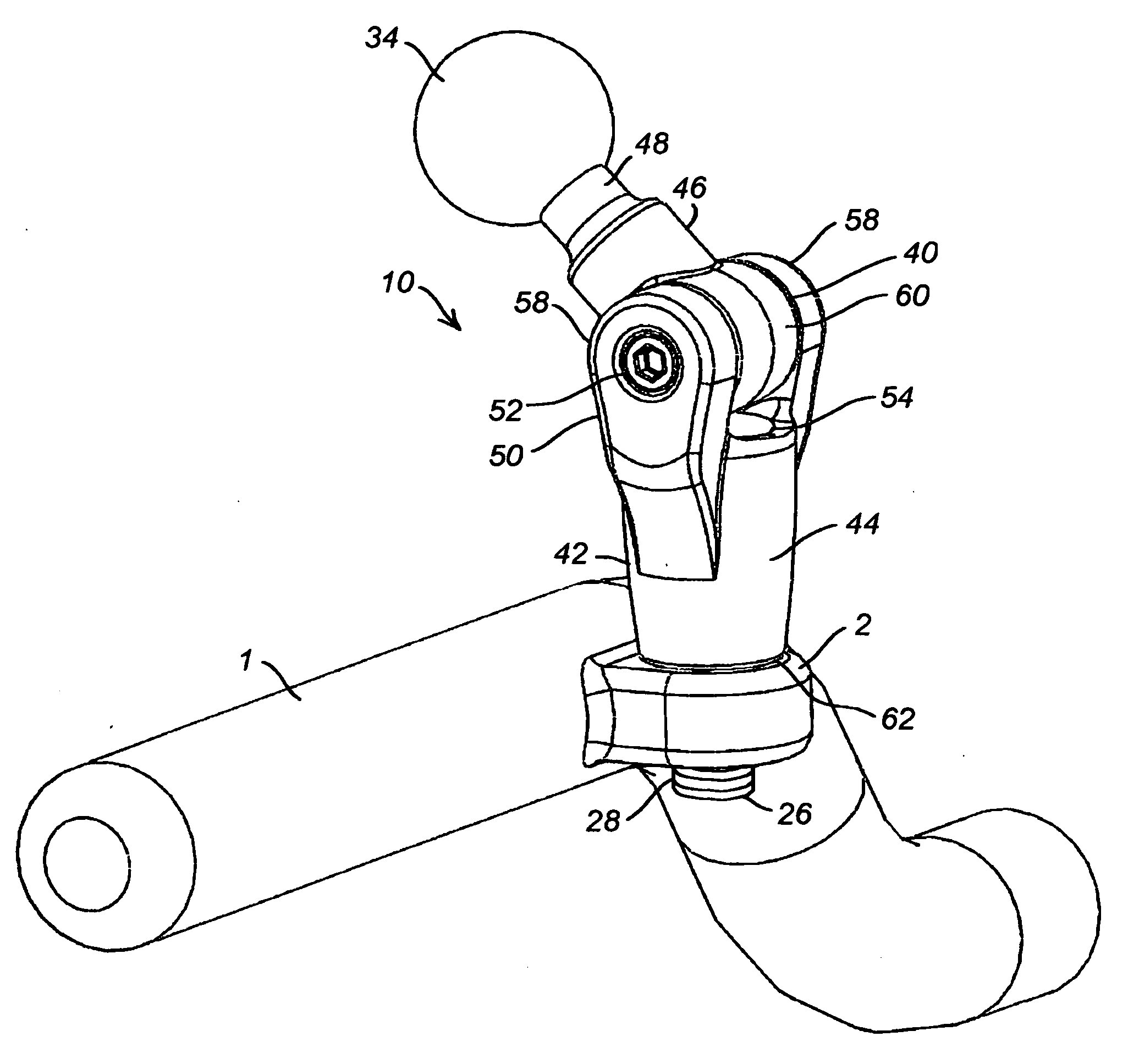 Mirror adapter mount