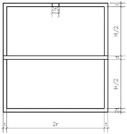 Helmholtz cavity acoustic metamaterial with thin film structure