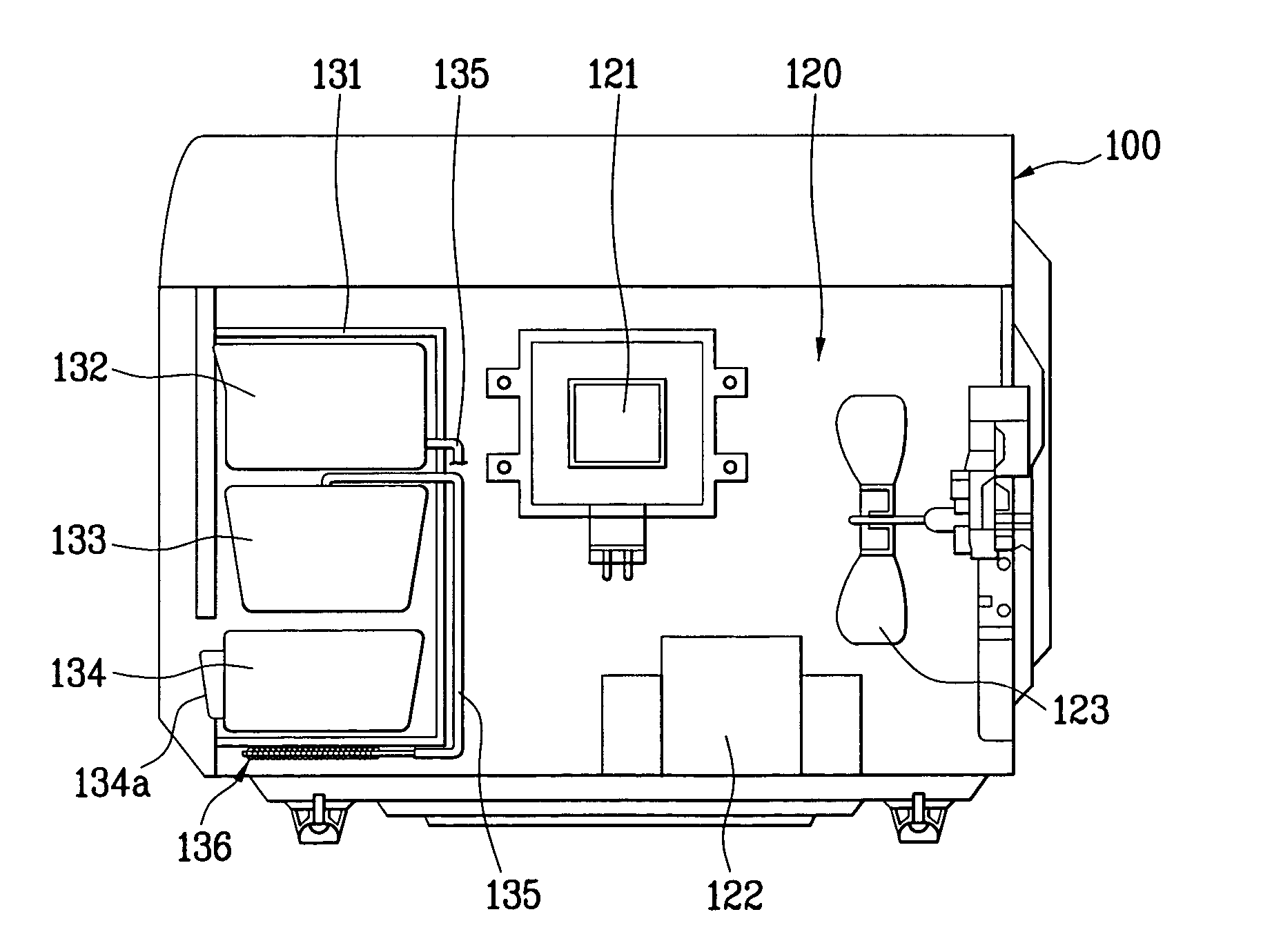 Coffee maker and microwave oven and method for controlling the same