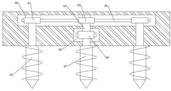 Soil plowing trolley capable of automatically applying fertilizer