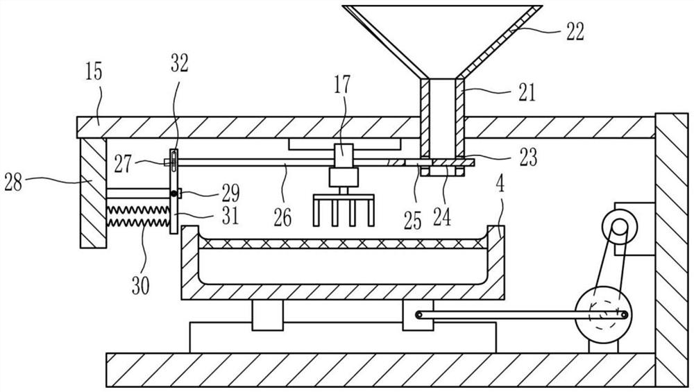 A special screening device for camellia seeds