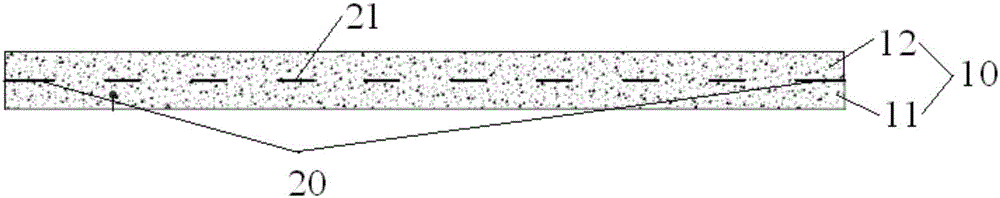 Metal alloy material for self repair of asphalt pavement and application of metal alloy material