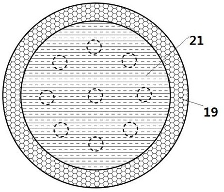 Solar heat collection device and sewage treatment method thereof