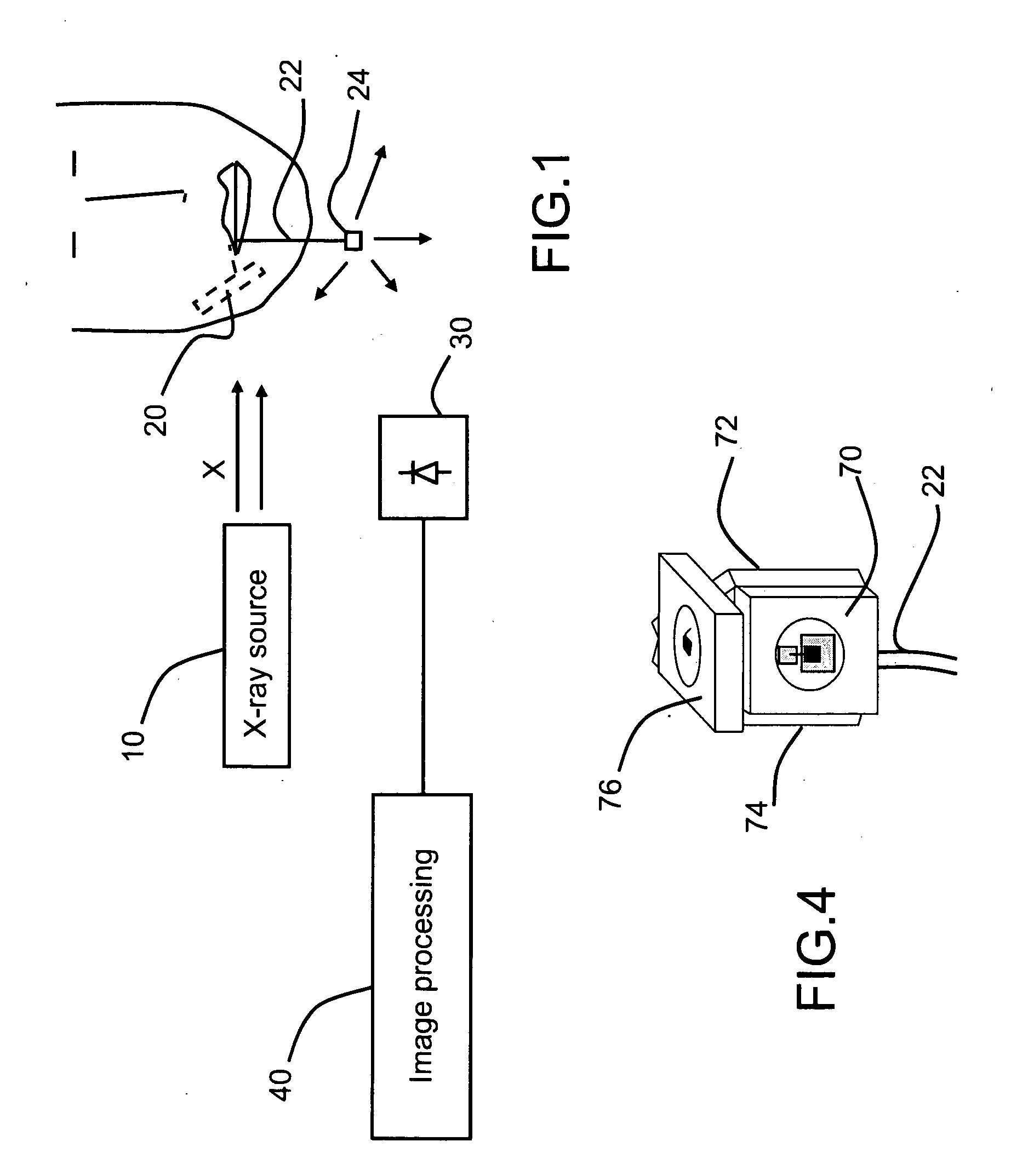 Intra-oral dental-image sensor system with multiple leds