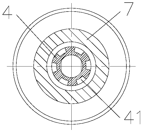 A mechanical torsional percussion drilling tool