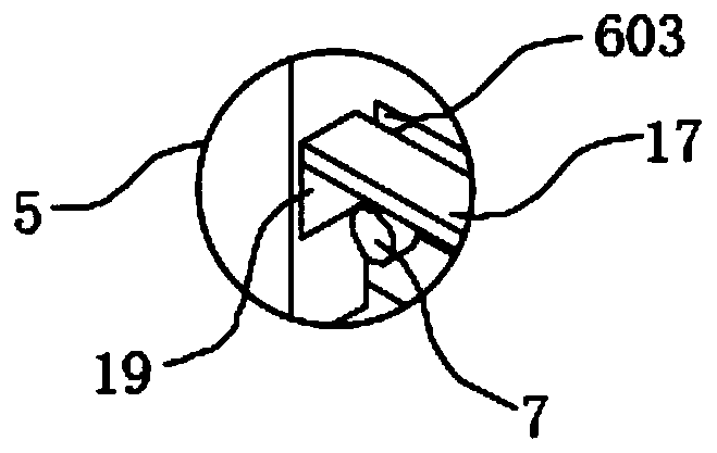 Sectional type communication tower device used for 5G signal forwarding