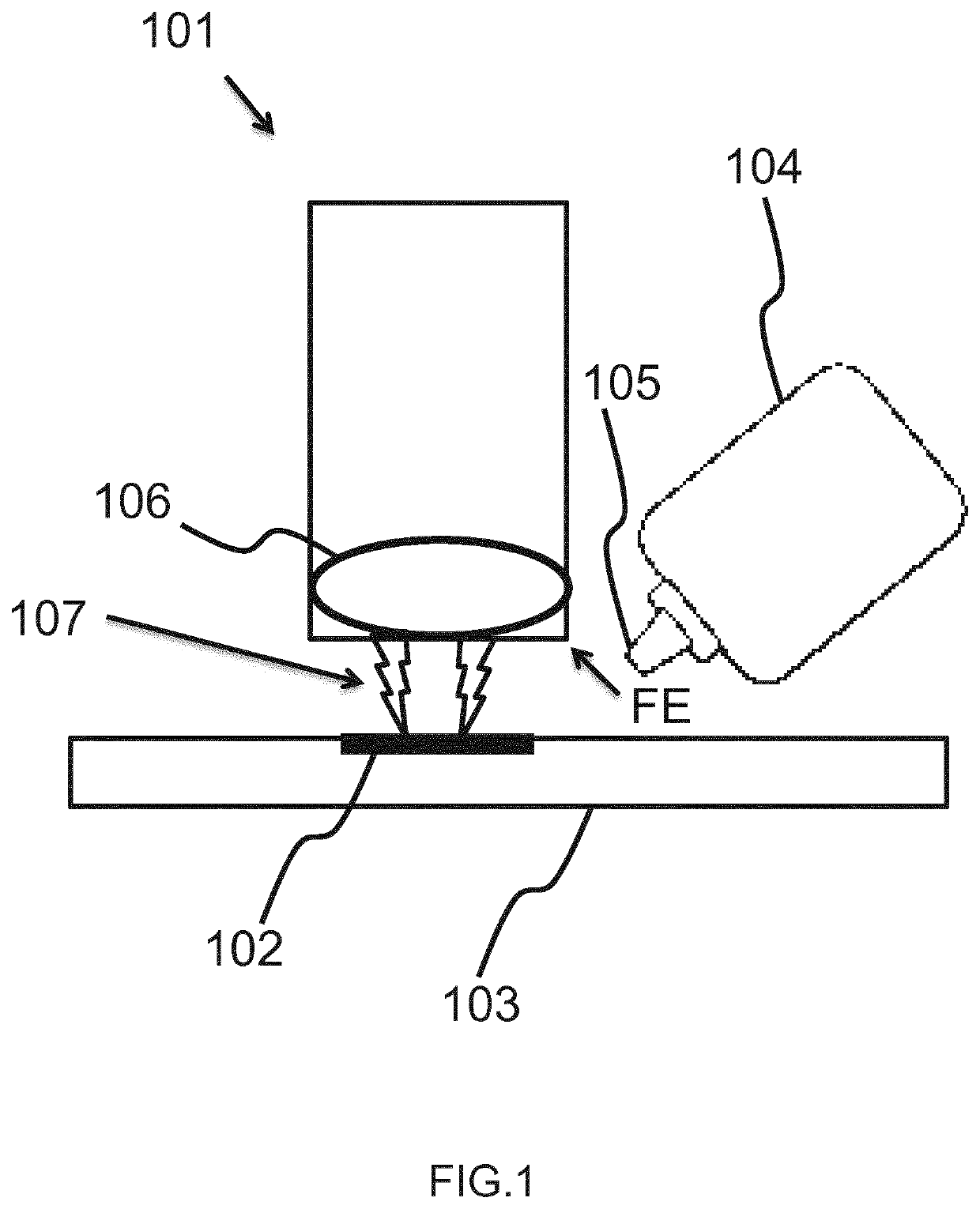 Light-promoted stain removal system