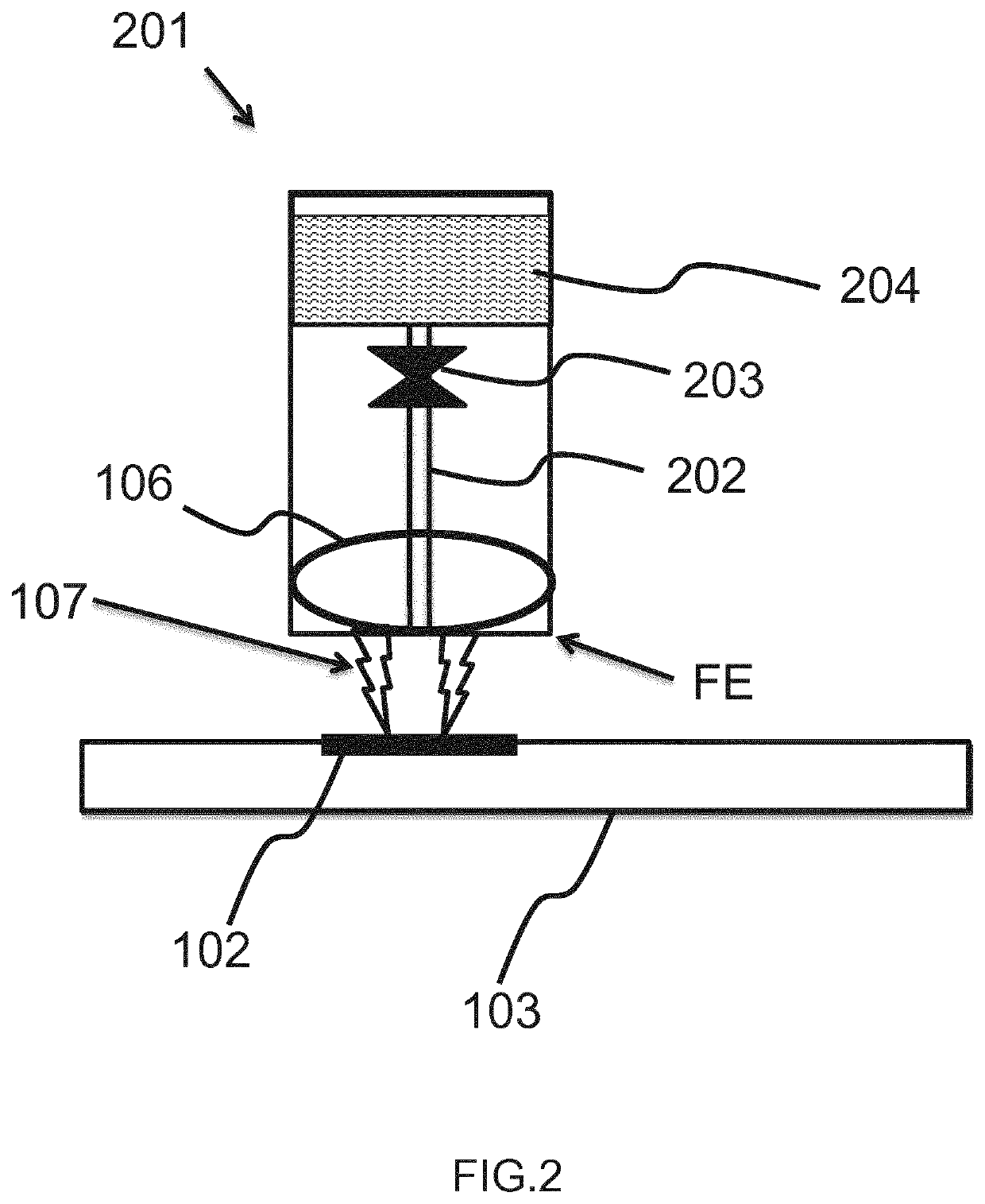 Light-promoted stain removal system