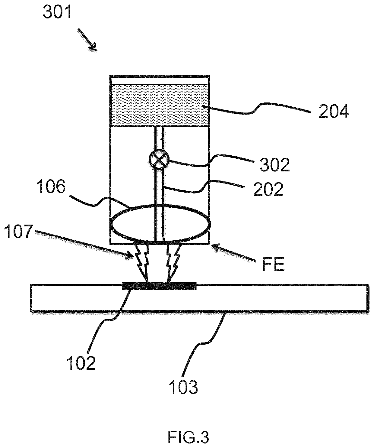 Light-promoted stain removal system