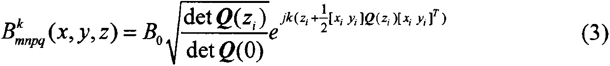 Rapid prediction method for radio wave propagation loss