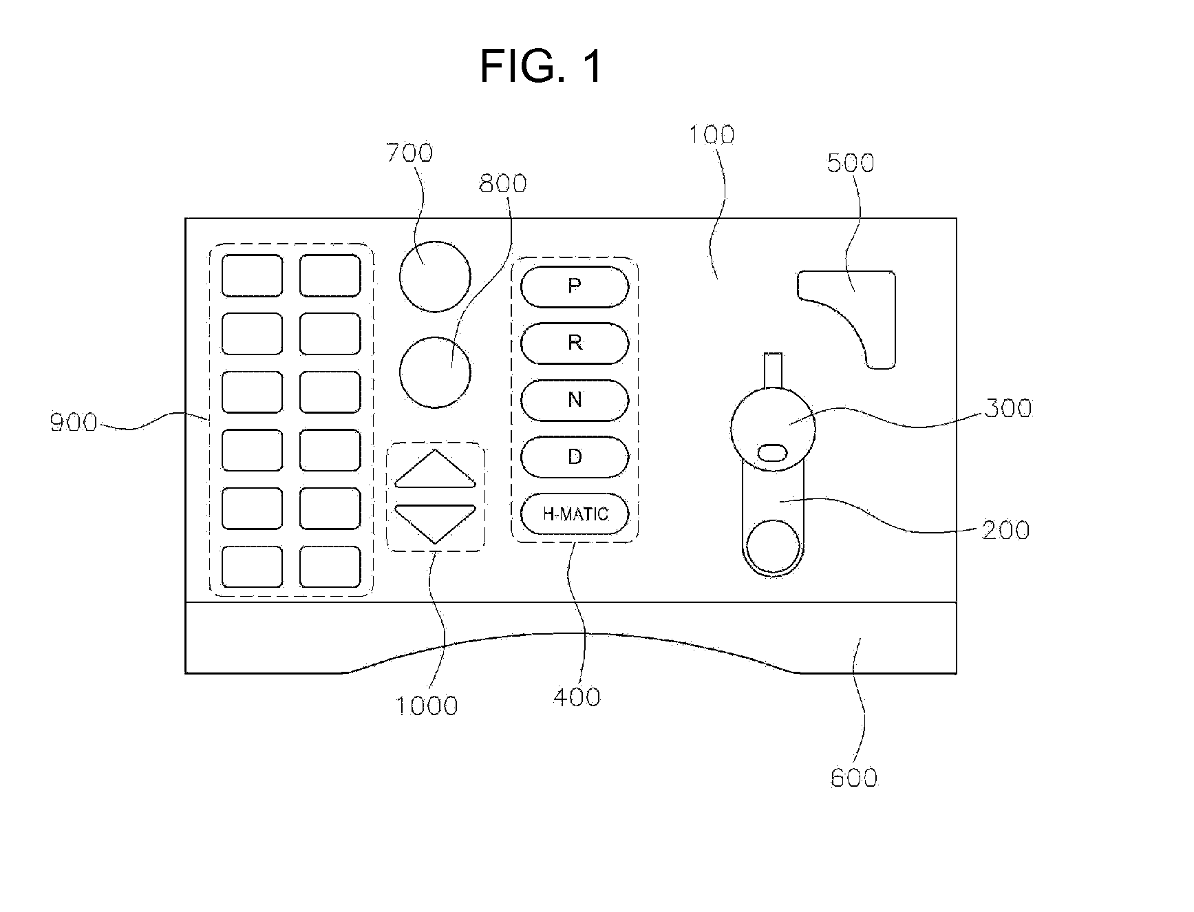 Control Board having Steering Wheel and Accelerator Pedal Integrated Structure