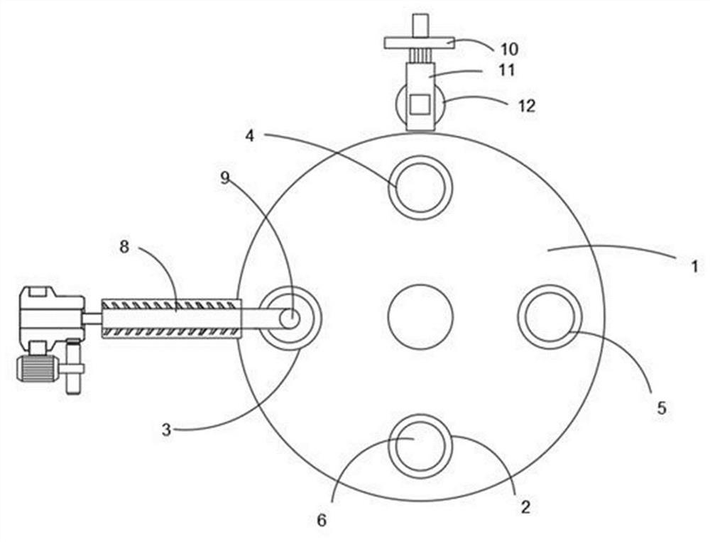 A stone cutting waste automatic filling mechanism