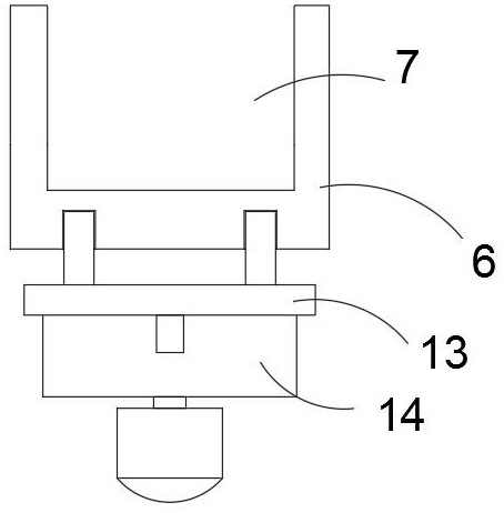 A stone cutting waste automatic filling mechanism