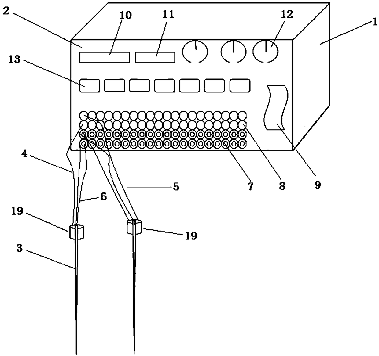 Electrothermal needle diagnostic and therapeutic apparatus for acupuncture