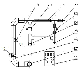 Biological filter deodorization test device