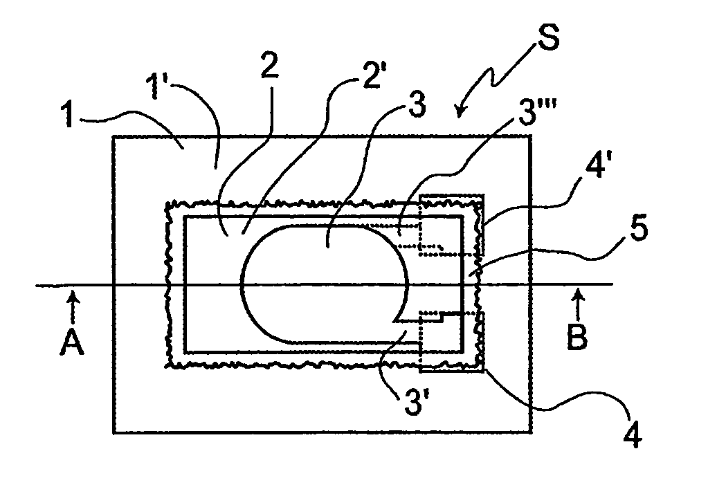 Chip quartz oscillator and liquid-phase sensor