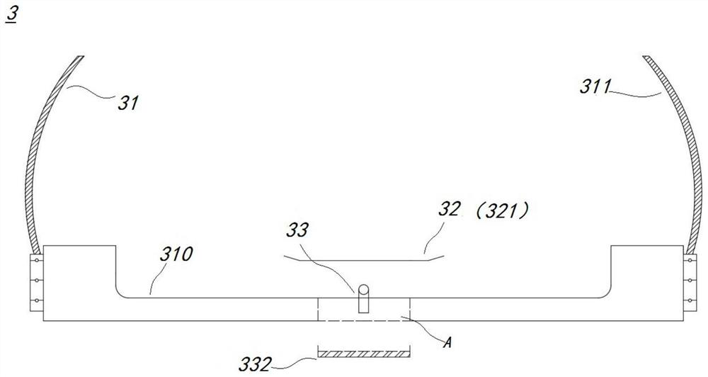 A double-track transportation residual oil recovery line for car dismantling