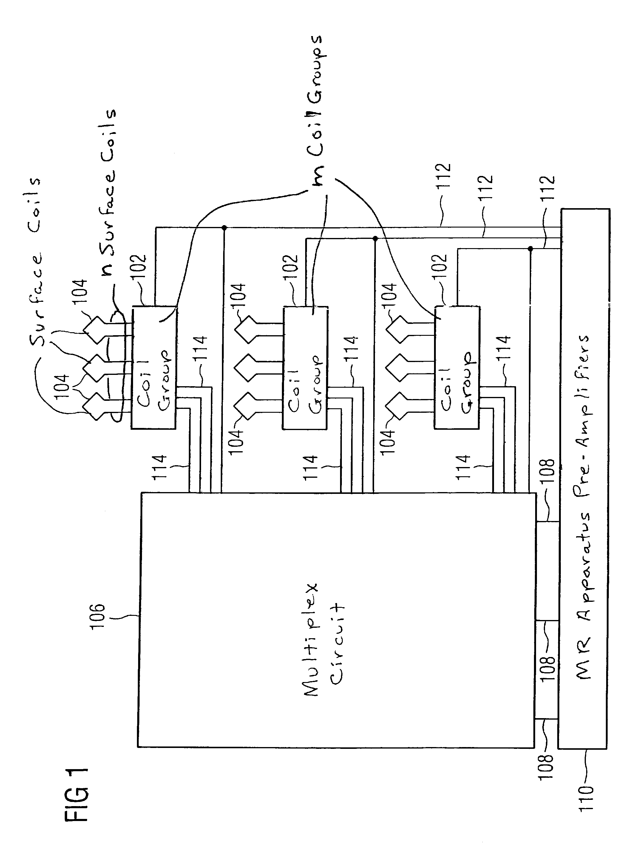 Circuit for connection of at least two signal sources with at least one signal output